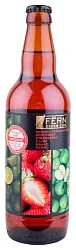 Напиток слабоалкогольный ФЕРН Медовуха с клубникой и лаймом 6% ст/б 0.5л