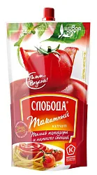 Кетчуп СЛОБОДА Томатный д/пак 320г
