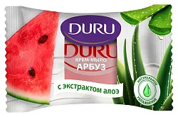 Крем-мыло туалетное ДУРУ Арбуз и экстракт алоэ 80г