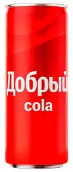 Газ.напиток ДОБРЫЙ Кола ж/б 0.33л