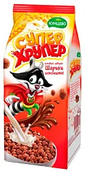 Завтрак СУПЕР ХРУПЕР шарики шоколадные м/у 200г