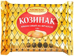 Козинак АКФ арахисовый на фруктозе 110г