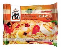 Лапша б/п КИНГТАЙ Том Ям м/у 90г