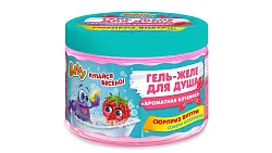 Гель-желе для душа БАФФИ Ароматная клубника с сюрпризом 300мл