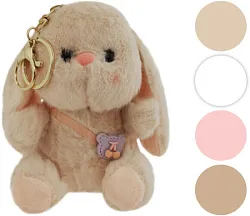 Игрушка мягкая ТАМ ТАМ Кролик брелок микс 12см