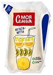 Напиток сокосодержащий МОЯ СЕМЬЯ Мульти-Фрути 0.175л