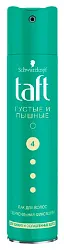 Лак для волос ТАФТ Густые и пышные сверхсильная фиксация 225мл