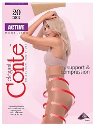 Колготки КОНТЕ Актив 20ден натурал 2