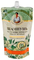 Шампунь ТРАВЫ И СБОРЫ АГАФЬИ на основе черного мыла м/у 500мл