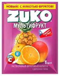 Напиток ЗУКО мультифрукт м/у 30г