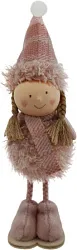 Новогоднее украшение ТАМ-ТАМ Девочка в колпаке розовый цвет арт.23A-3003F2