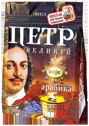 Кофе ПЕТР ВЕЛИКИЙ молотый для заваривания в чашке 102г