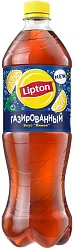 Чай ЛИПТОН черный манго личи газированный 1л