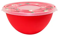 Миска ПОЛИМЕРБЫТ с крышкой пластик 4л арт.49965