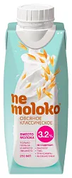 Напиток овсяный НЕМОЛОКО классический 3.2% 250мл
