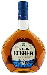 Коньяк ЛЕГЕНДЫ СЕВАНА 7 лет 40% ПК 0.5л
