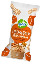 Мороженое КУПИНО Из молочного края пломбир арахисовый бзмж 80г