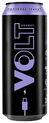Энергетический напиток ЭНЕРГИЯ ВОЛЬТА голубика гранат ж/б 0.45л