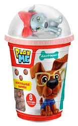 Шоколадные шарики КОНФИТРЕЙД Зверята с игрушкой 50г