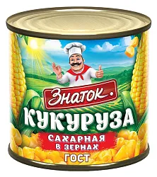 Кукуруза ЗНАТОК сахарная ж/б 400г