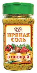 Соль МАГИЯ ВОСТОКА Пряная 8 овощей пэт 400г