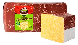 Сыр ПРЕДГОРЬЕ АЛТАЯ Мраморный люкс бзмж 50% 1кг