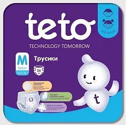 Подгузники-трусики ТЕ-ТО Премиум M 26шт