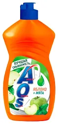 Средство для мытья посуды АОС Яблоко мята 450мл
