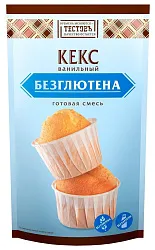 Смесь ТЕСТОВЪ Кекс ванильный без глютена 250г