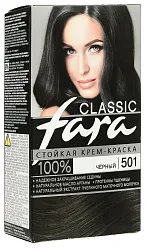 Краска для волос ФАРА Черный №501