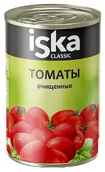 Томаты ИСКА очищенные целые ж/б 425мл