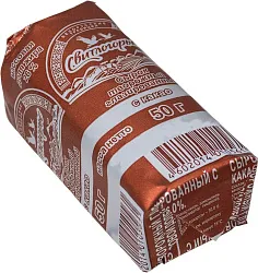 Сырок глазированный СВИТЛОГОРЬЕ какао бзмж 26% 50г