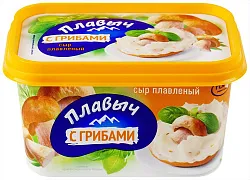 Сыр плавленый ПЛАВЫЧ с грибами бзмж 45% 400г