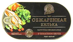 Килька ЗА РОДИНУ балтийская в т/с ж/б 175г