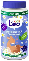 Чай ЛЕОВИТ Лео Кидс ромашковый гранулированный пл/б 200г