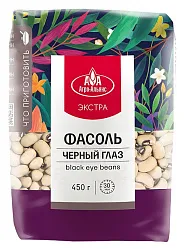 Фасоль АГРО-АЛЬЯНС Экстра черный глаз м/у 450г