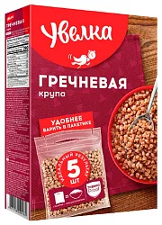 Гречневая крупа УВЕЛЬСКИЕ КРУПЫ карт/уп 400г