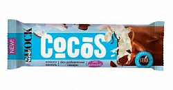 Батончик ФИТНЕС ШОК Шейкер ваниль кокос 35г