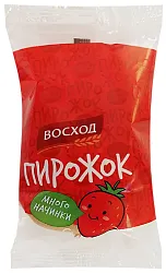 Пирожок ВОСХОД с клубничной начинкой 70г