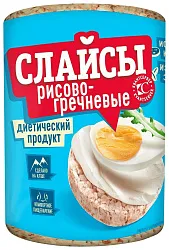 Хлебцы СЛАЙС Рисово-гречневые 100г