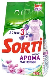 Стиральный порошок СОРТИ Арома Магнолия автомат 2400г