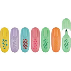 Маркер текстовый ЦЕНТРУМ Мини пастельные цвета арт.89809