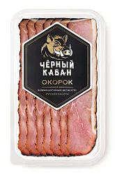 Окорок ОМСКИЙ БЕКОН Черный кабан нарезка с/к 95г