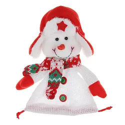 Сувенир СНОУ БУМ Снеговик 25*16*4см арт.394-491