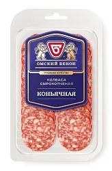 Колбаса ОМСКИЙ БЕКОН Коньячная нарезка с/к 95г