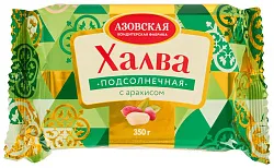 Халва АКФ подсолнечная с арахисом 350г