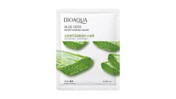 Маска для лица БИОАКВА с экстрактом алоэ вера тканевая