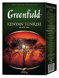 Чай ГРИНФИЛД Кениан Санрайз черный 200г