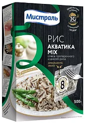 Рис МИСТРАЛЬ Акватика микс карт/уп 500г