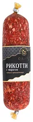 Колбаса МЕЖЕНИНОВСКАЯ ПФ Рикотти с/к 200г